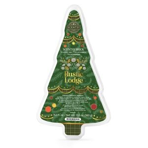 Scentsy RUSTIC LODGE Scented Wax Brick
Christmas Holiday Scents 1 pound NIB